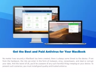 Get the Best and Paid Antivirus for Your MacBook