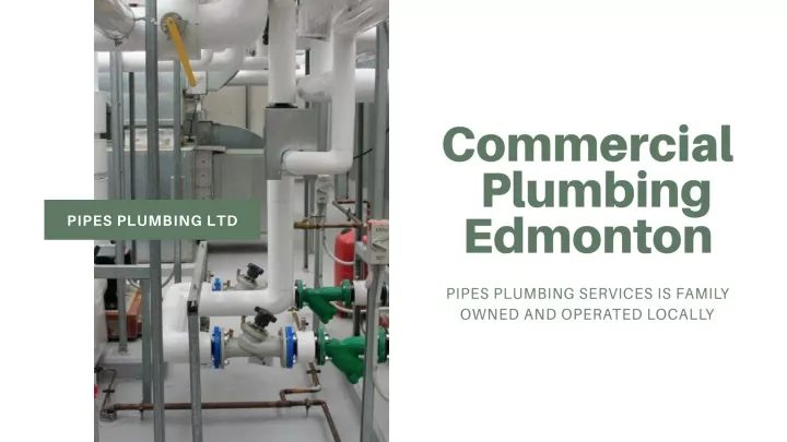 comm ercial plumbing edmonton