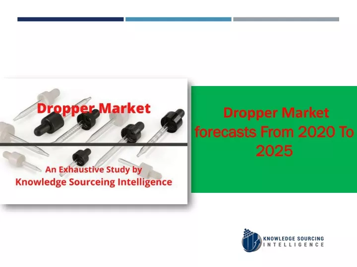 dropper market forecasts from 2020 to 2025