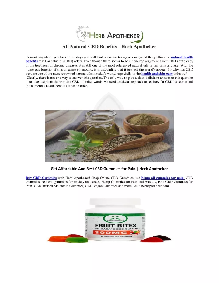 all natural cbd benefits herb apotheker almost