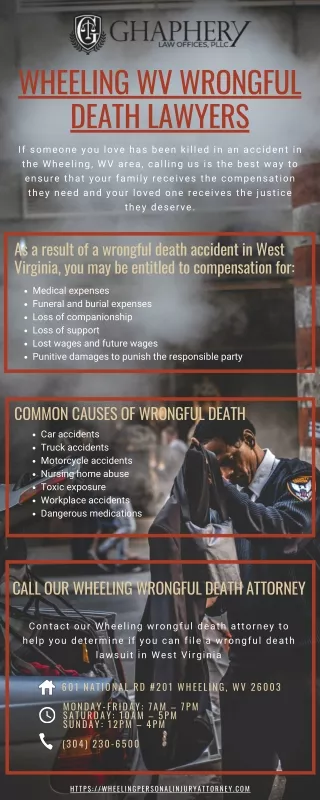 Wheeling Wrongful Death Attorney