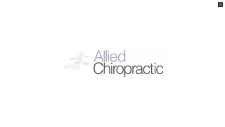 Best Chiropractic Care and Pain Relief in Lancaster, CA – Allied Chiropractic