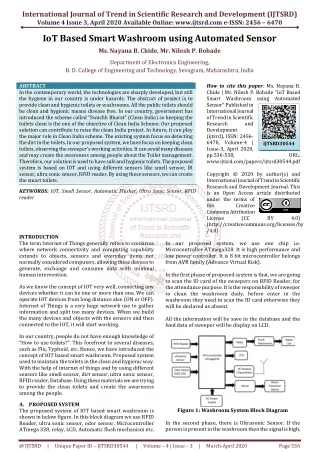 international journal of trend in scientific