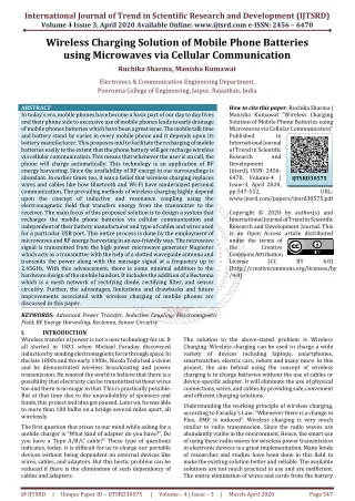 international journal of trend in scientific