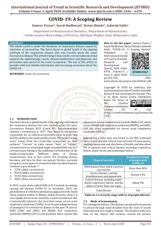 international journal of trend in scientific