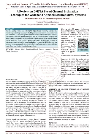 international journal of trend in scientific