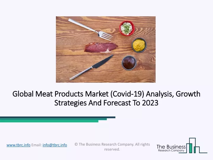 global meat products market global meat products