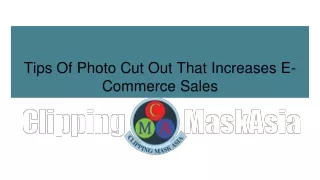 Tips Of Photo Cut Out That Increases E-Commerce Sales