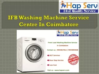 ifb washing machine service centre in coimbatore