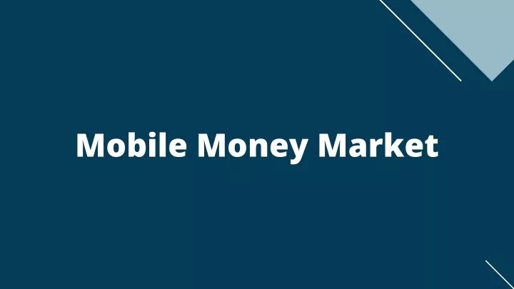 mobile money market
