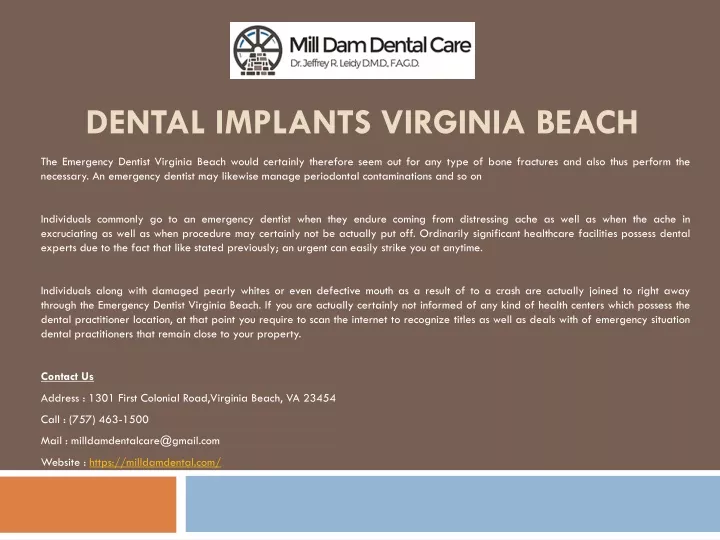 dental implants virginia beach