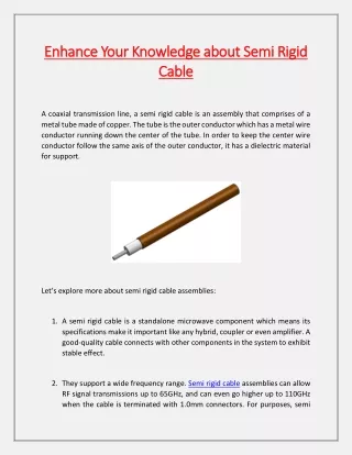 enhance your knowledge about semi rigid enhance