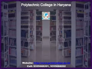 polytechnic college in haryana