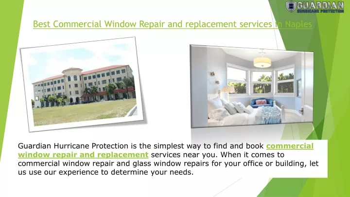 best commercial window repair and replacement services in naples