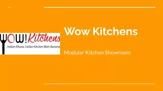 Modular Kitchen Showroom | Wow Kitchens