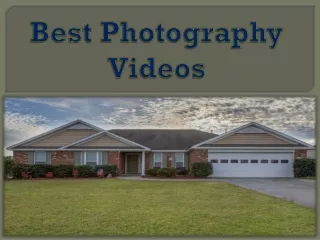 Best Photography Videos