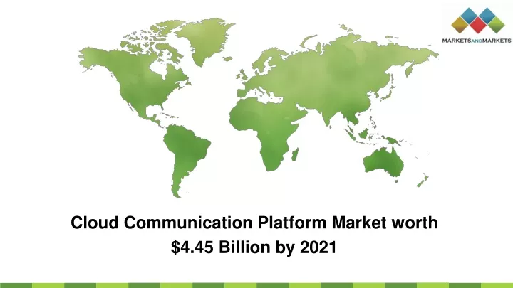 cloud communication platform market worth