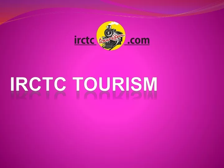 irctc tourism