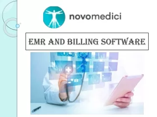 EMR and Billing Software - Novomedici