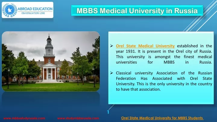 mbbs medical university in russia