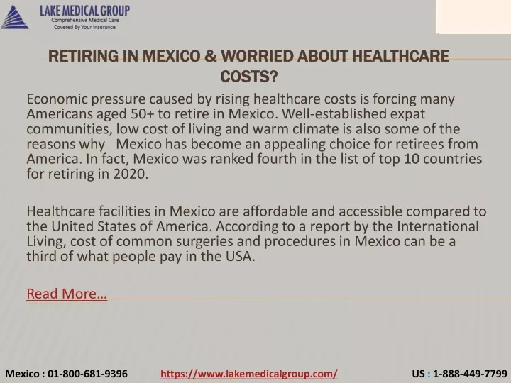 retiring in mexico worried about healthcare