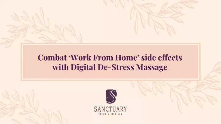 combat work from home side effects with digital