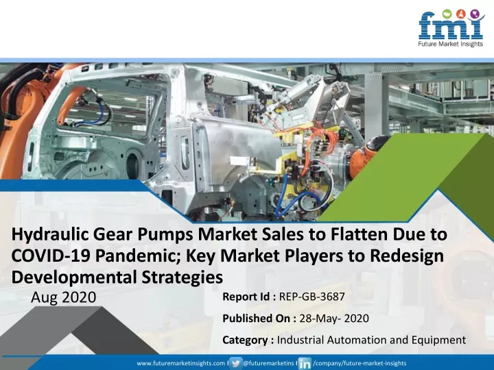 hydraulic gear pumps market sales to flatten