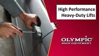 High Performance Heavy-Duty Lifts – Olympic Equipment
