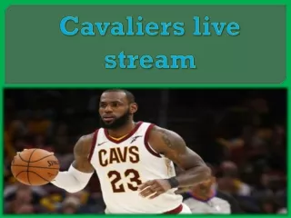 Cavaliers Live Stream