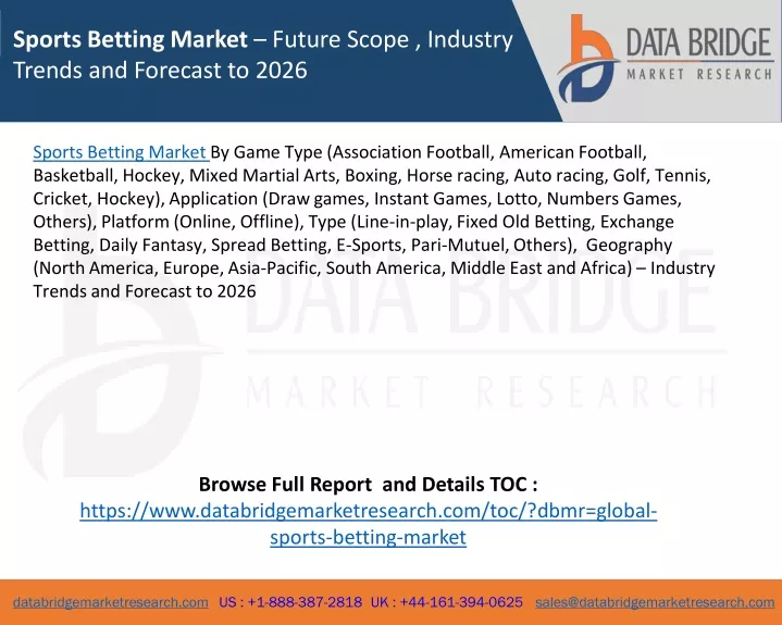 sports betting market future scope industry