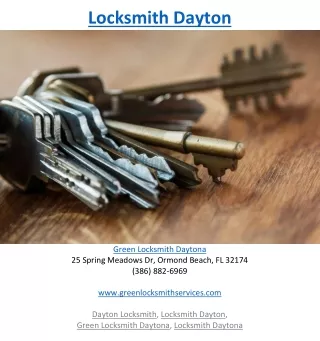 locksmith dayton