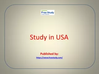 Study in USA