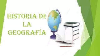 HISTORIA DE LA GEOGRAFÍA