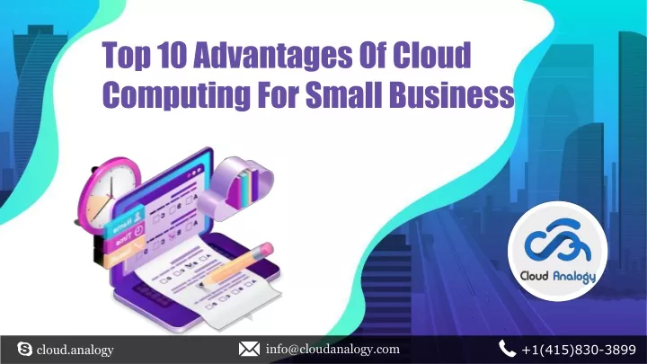 top 10 advantages of cloud computing for small