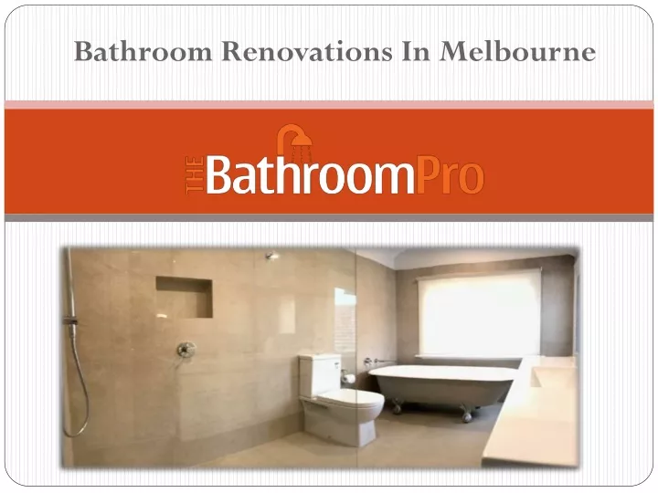 bathroom renovations in melbourne