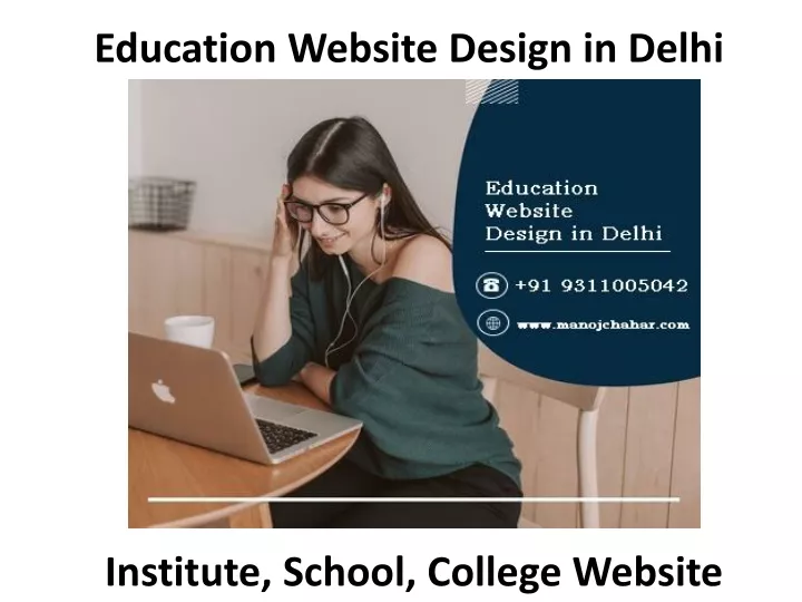 education website design in delhi