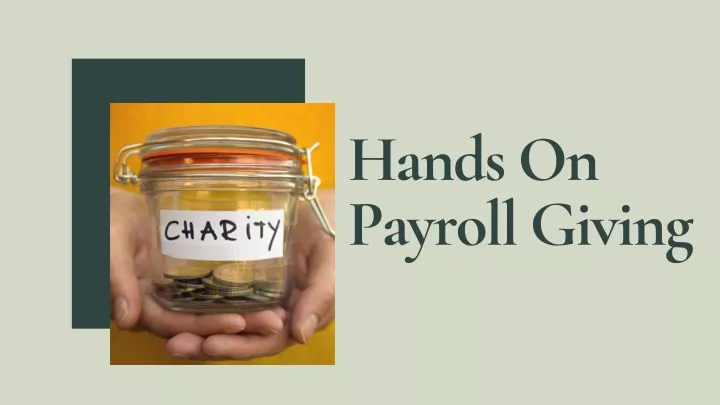 hands on payroll giving
