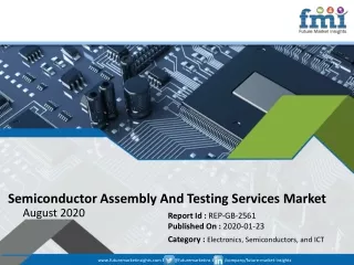 New FMI Report Explores Impact of COVID-19 Outbreak on Semiconductor Assembly And Testing Services Market