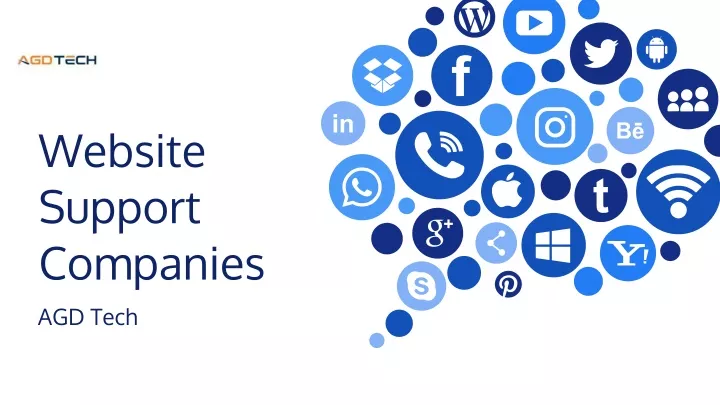 website support companies