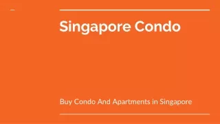 Buy Singapore Condo