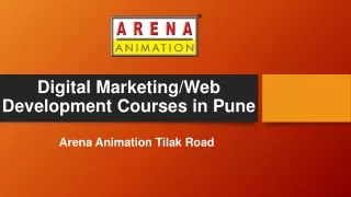 digital marketing web development courses in pune