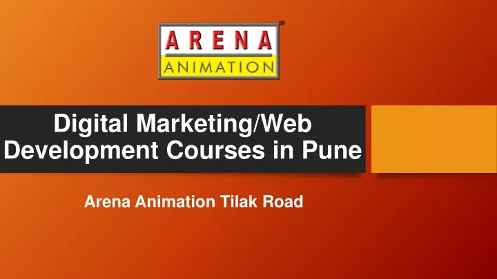 digital marketing web development courses in pune
