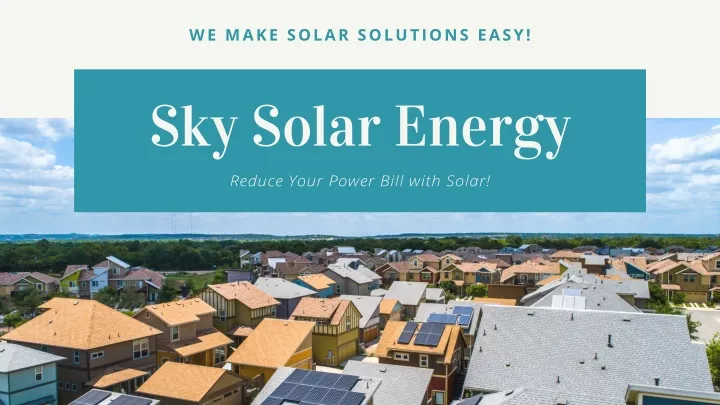 we make solar solutions easy