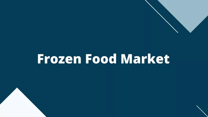frozen food market