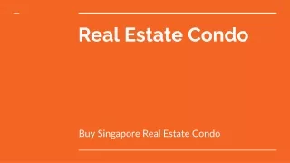 Real Estate Condo
