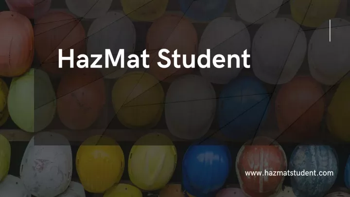 hazmat student