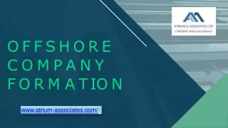 Offshore Company Formation