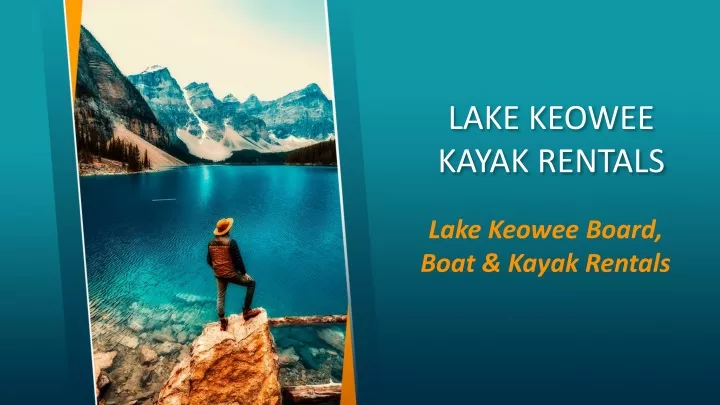 lake keowee kayak rentals
