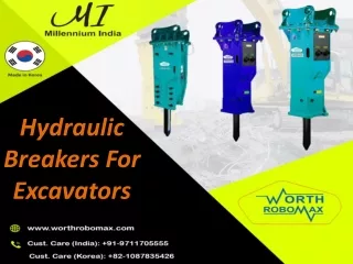 Hydraulic Breakers for Excavators