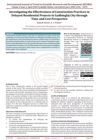 international journal of trend in scientific